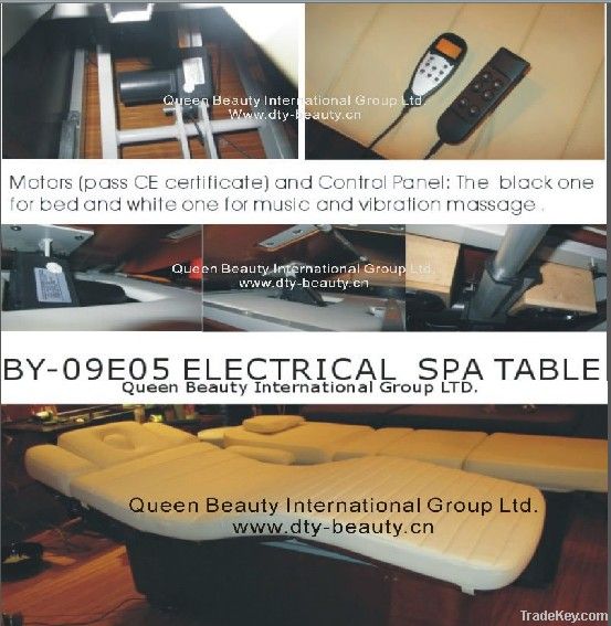 Electrical massage bed