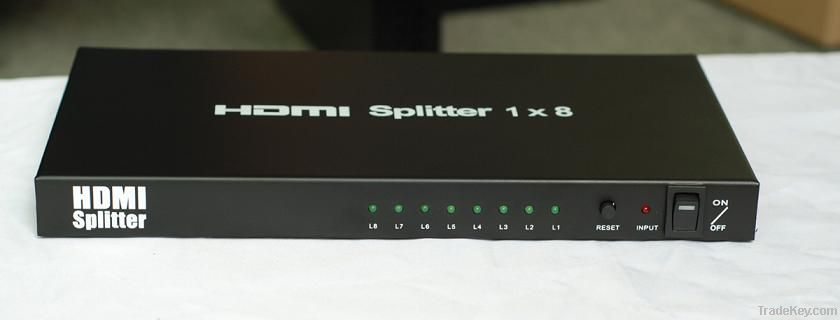 3D 1x8 HDMI Splitter V1.3(HDSP0108M)