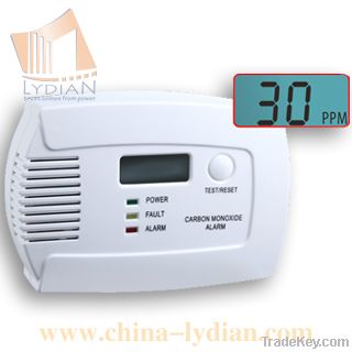 Carbon Monoxide Alarm With LCD Displayer   LYD-802