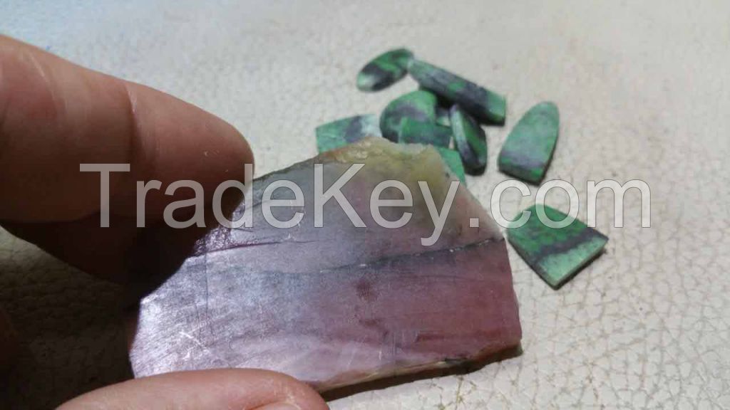 Transvaal Jade Grossular Garnet transparent pink