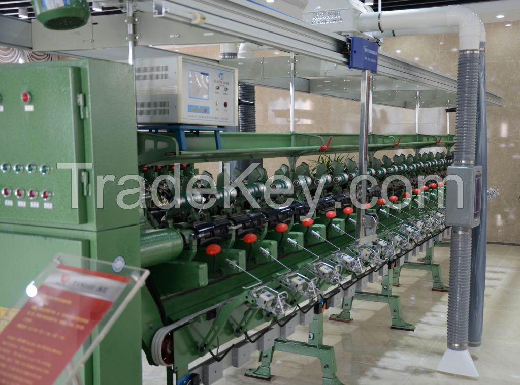 Hard winding machine for yarn