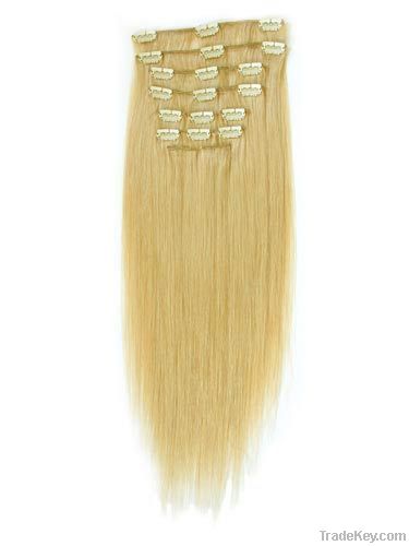 Quality clip in hair extensions