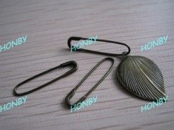 Coiless Safety Pin