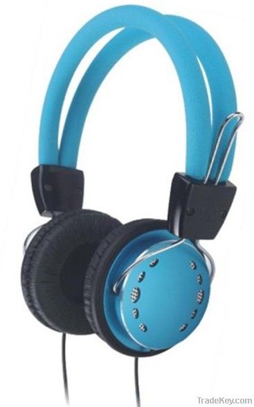 high class multimedia metallic stereo headphone H08004BL