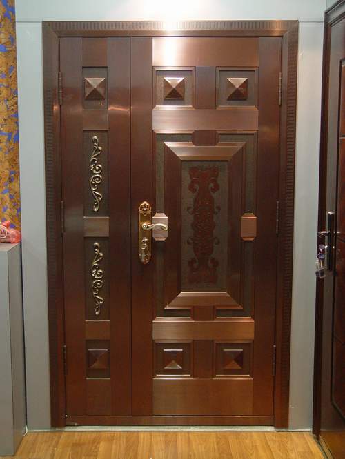 copper doors