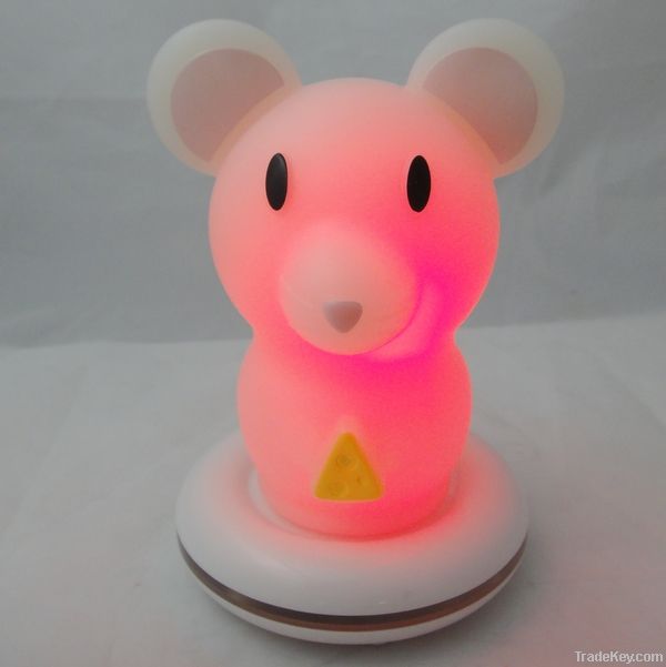 Rechargeable Wireless Charge LED Night Light