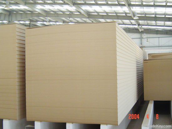 1220*2440 E1 Plain/Laminated Melamine MDF for indoor furniture with Ca