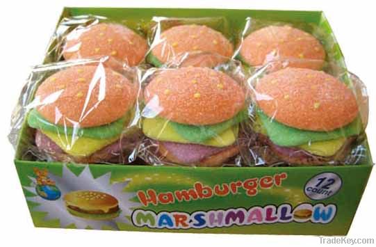 Hamburger marshmallow