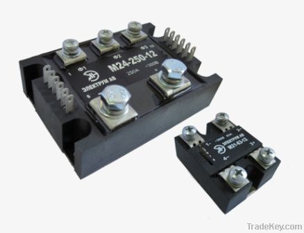 Thyristor-diode bridges.