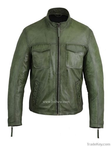 High Quality Winter Men's Fashion Leather Jacket