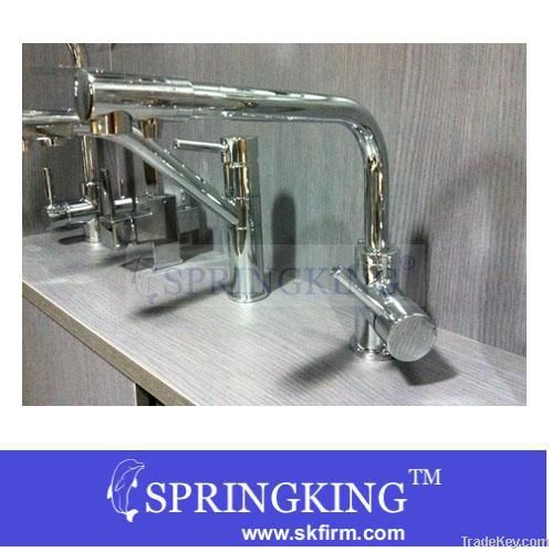 Sanitary Ware  Three Way Faucet For Kitchen