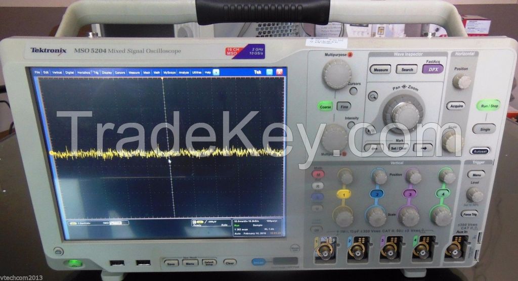 Tektronix Mso5204 Mixed Signal Oscilloscope 2ghz Asm, Sr-embd, Msoe, Dja