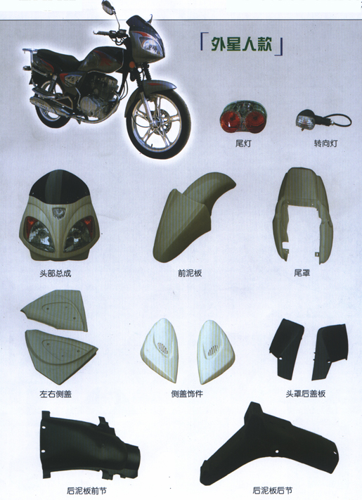 Motorcycle Parts--Robot Model