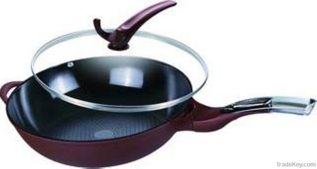 ceramic coating healthy no-oil-fume frying pan