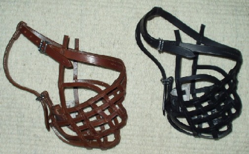 Basket Muzzles Leather