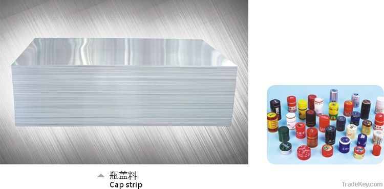 aluminium cap strip