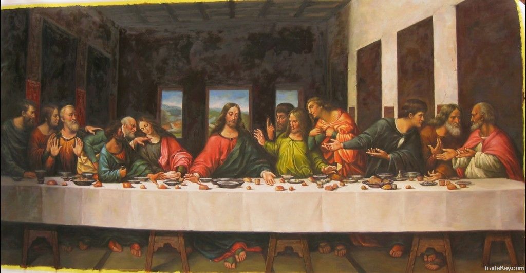 old master Oil panting reproduction, Last Supper