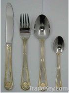 24pcs set stainless steel cutlery set