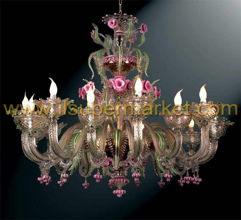 Murano chandelier Contarini 16 lights
