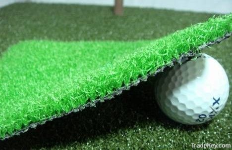 Indoor golf putting green artificial turf