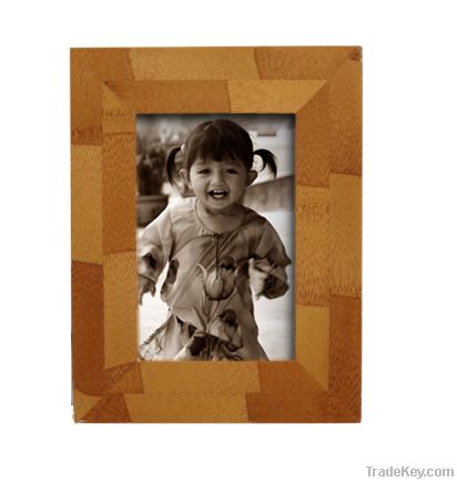 Bamboo picture frame