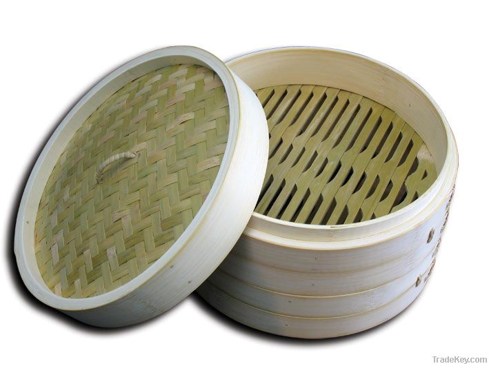 Bamboo food steamers