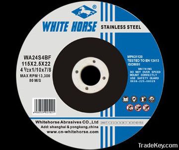 GRINDING WHEEL & CUTTING WHEEL FOR STAINLESS STEEL