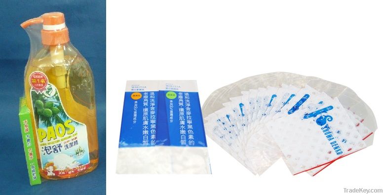 PVC shrink bag (Clear or Printed) dome & straight shape