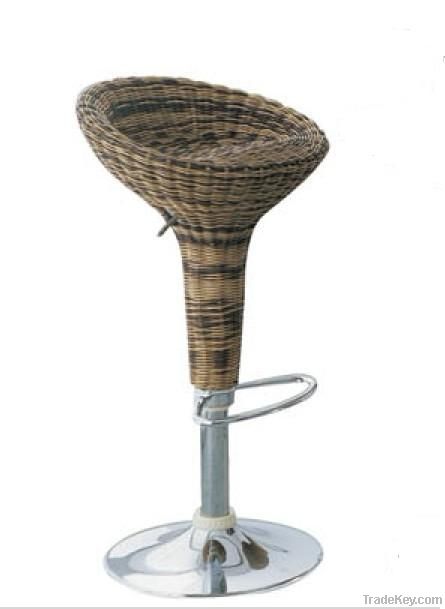 rattan bar chair