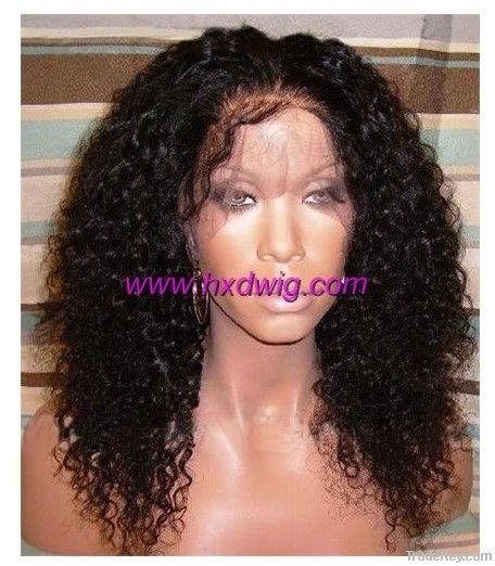 Kinky Curl Lace Front Wig