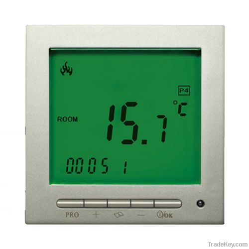 LCD HVAC Digital Programmable FCU Room Thermostat BAC-600