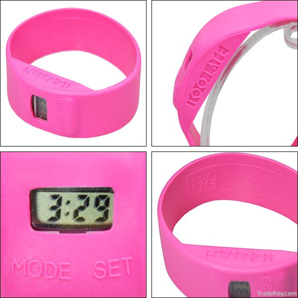 Popular silicone beautiful watches
