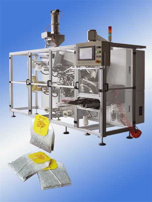 Double chamber -Tea bag packing machine