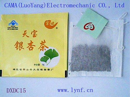 Automatic tea bag packing machine /product samples