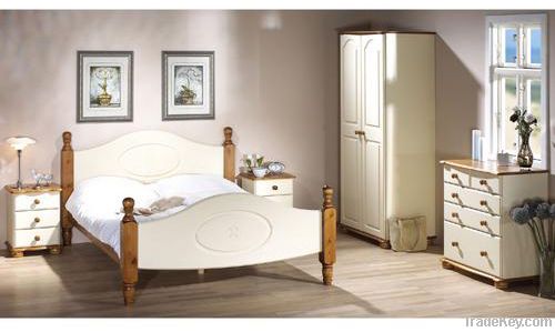 bedroom furniture set White romance