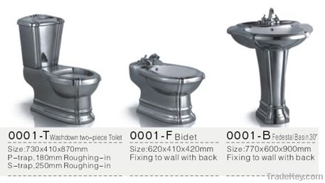 TOILET, BIDET, AND PDESTAL BASIN-1