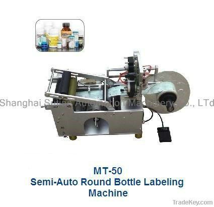 MT-50 semi automatic labeling machine