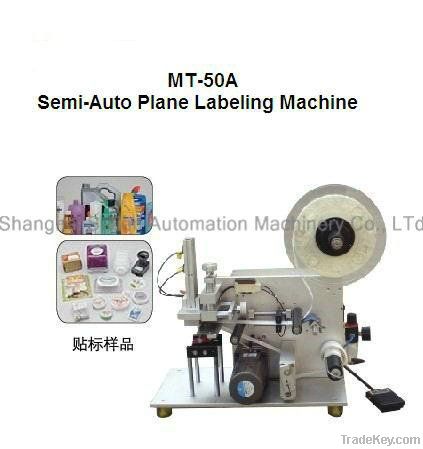 MT-50A semi automatic labeling machine