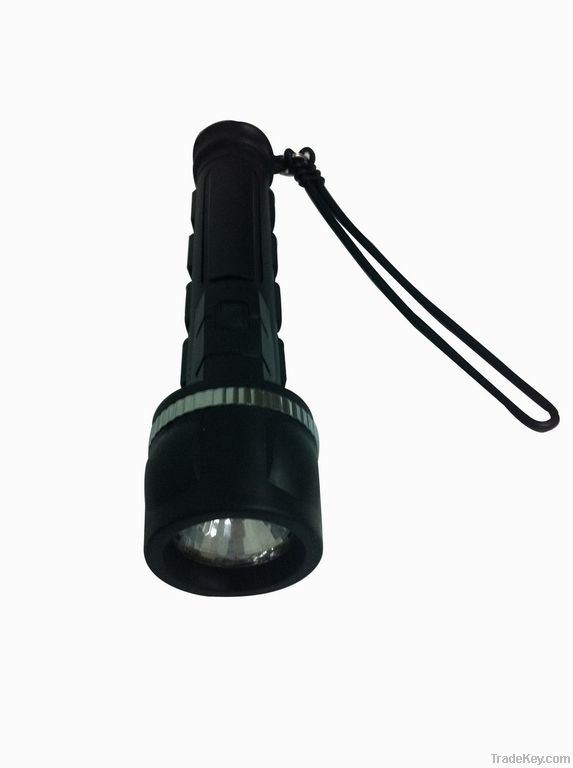 Plastic LED Flashlight