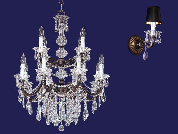 classic crystal chandelier 1