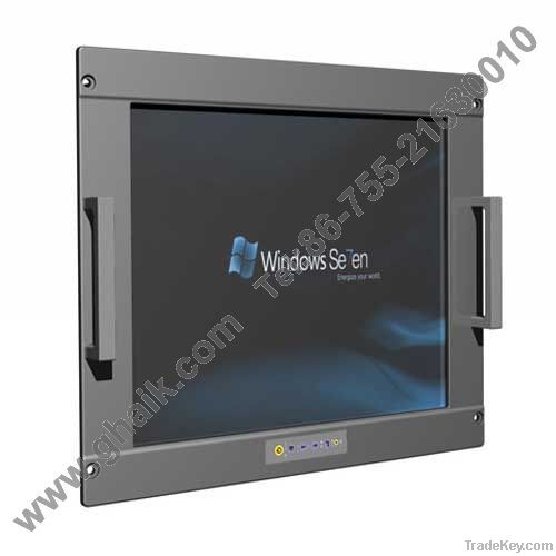15-19 Inch Industrial LCD Rack-mounted Monitor