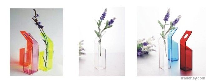 Acrylic Flower Vase, desk vase
