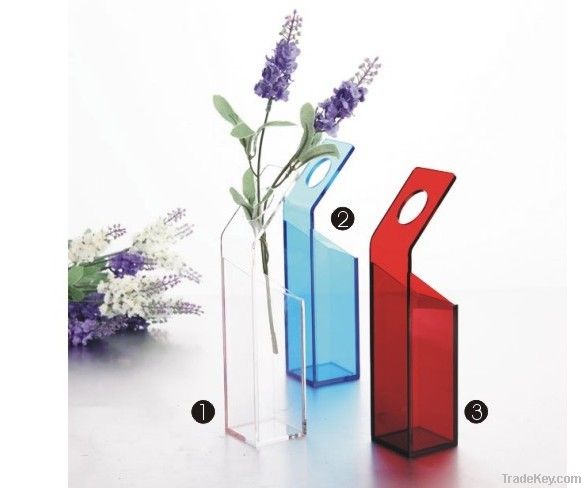 Acrylic Flower Vase, desk vase