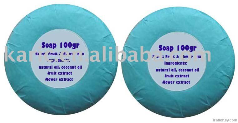 Fruit & Flower Bath Soap Beauty Soap Bar Soap 100gr