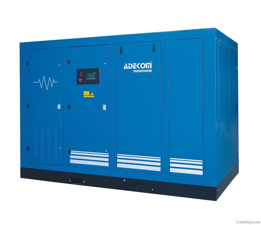 Stable variable frequency drive air compressor