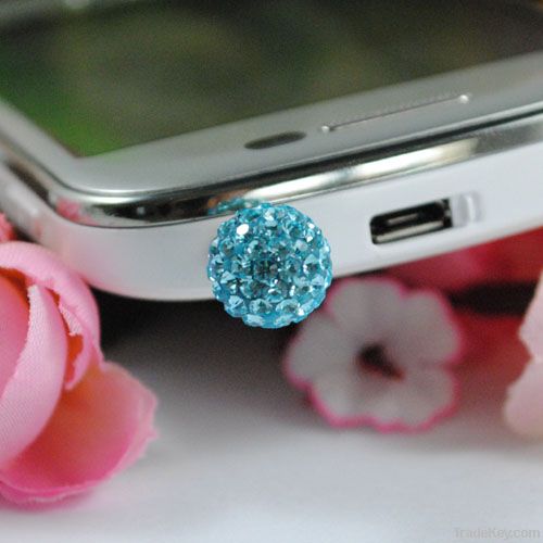 Hot sale item cell phone jack pin ear caps