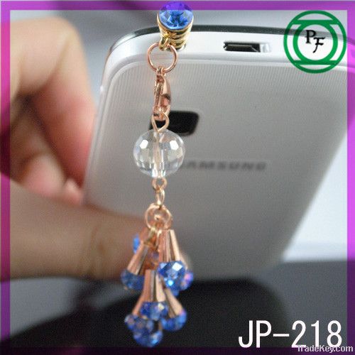 2012 newest dustproof ear plug minipol ear cap earphone jack pin