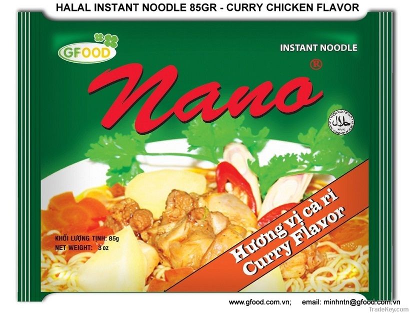 HALAL INSTANT NOODLE - NANO BRAND