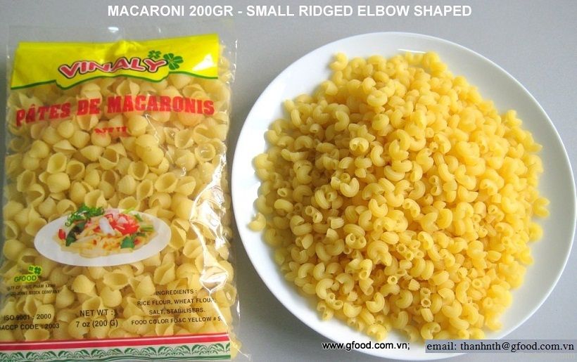 Vinaly Rice Macaroni-yellow