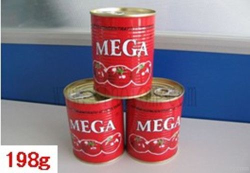 canned tomato paste 198g